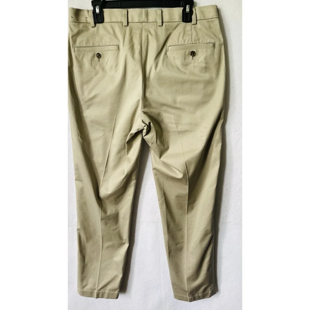 Brooks Brothers Chino Tan Milano Fit Advantage Chino ‎ Pants,size 34/32